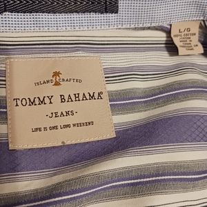 TOMMY BAHAMA  mens long sleeve shirt L/G